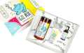 Sio Gilu – Zestaw Gil Box sól do kąpieli, olejek roll-on, olejek do aromaterapii - Na katar - Słomiana Pracownia