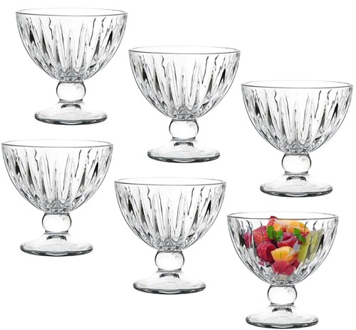 Altom Design Venus – Komplet 6 pucharków do lodów i deserów 6 x 280 ml