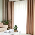 Zasłona Gotowa JODEŁKA na Przelotkach 140 × 250 cm – Kolor: Ciemny Beżowy 1 sztuka