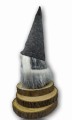 Szary skrzat świąteczny 28 cm