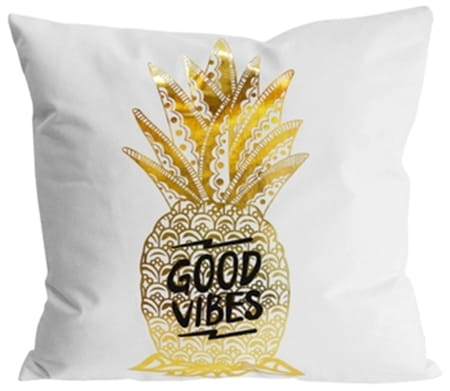 Poszewka dekoracyjna GOLD SHINE ANANAS 45x45 CM