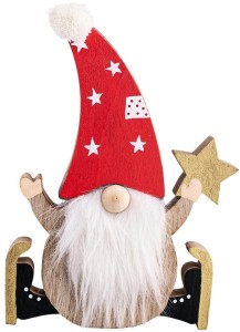 Skrzat drewniana figurka