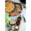 Komplet 3 blach do pizzy ze stojakiem Tadar Appetito 32 cm