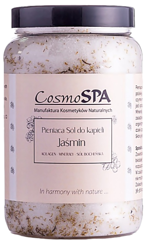 Pieniąca sól do stóp Jaśmin & Rumianek – 550 g - CosmoSPA