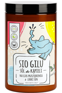 Sio Gilu – Naturalna sól do kąpieli z olejkami eterycznymi | 560 g | Pomaga w walce z katarem i przeziębieniem - Słomiana Pracownia