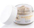Miodowa Mydlarnia -  Naturalny / Zdrowy Dezodorant w kremie Bergamotka z Limonką - 55 g -  Bez Sody